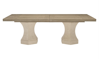 Bernhardt Santa Rectangle Barbara MDF + Faux Stone Dining Table