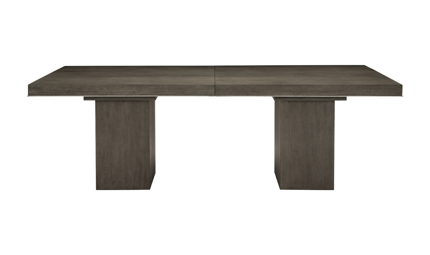 Bernhardt Linea Extendable Rectangular Wooden Dining Table